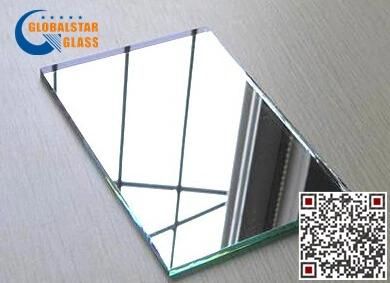 5mm 6mm Aluminium Mirror Glass/Mirror Sheet/Mirror/ Bathroom Mirror/ Beveled Mirror/ Cut Size Mirror/ Grinding Mirror/ Silver Mirror/ LED Mirror