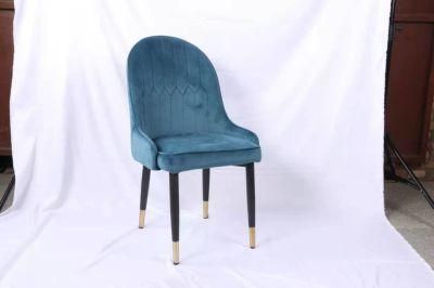 Wholesale Design Room Furniture Nordic Velvet Modern Luxury Dining Chairs