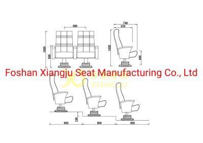 Customized School Hospital Training Room Conference Hall Lecture Hall Seating Auditorium Chair