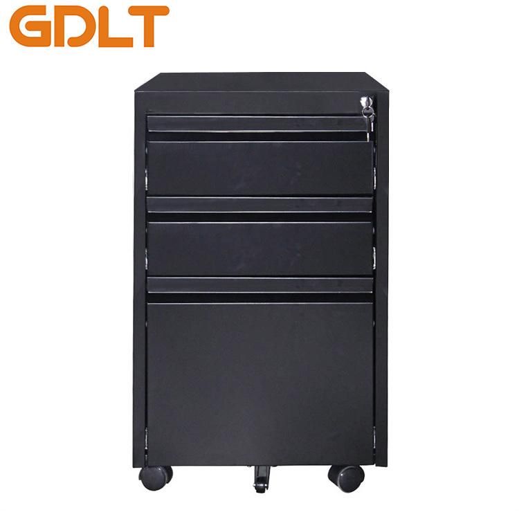 Black Office Furniture Low Price Mobile Filing Cabinet