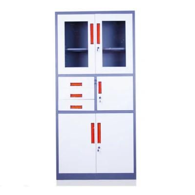 Office Equipments 5 Door Metal Filing Cabinets File Storage Cabinet with 3 Drawer