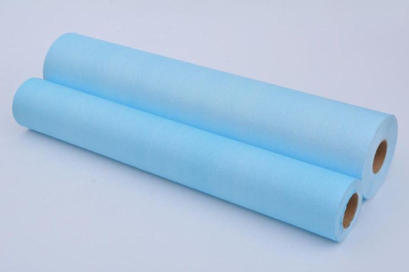 Bed Roll Tissue Smooth Paper Factory Supply Disposable Bedsheet Roll