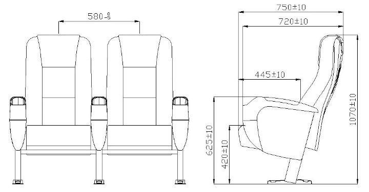 Home Theater Home Cinema Media Room Reclining Movie Theater Cinema Auditorium Chair