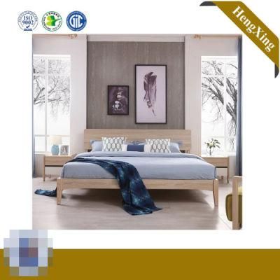 Double Wood Modern Wholesale Simple Designs King Size Home Master Bedroom Furniture Sets