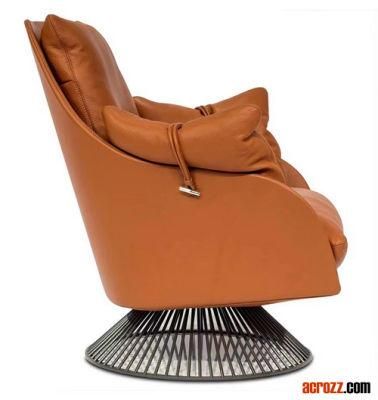 Modern Design Fabric PU Lounge Sofa Closs Chair