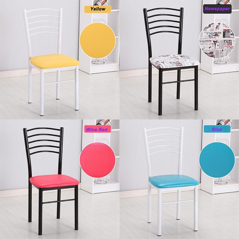 Simple Hotel Restaurant Home Furniture PU Leather Banquet Wedding Part Dining Chair for Cafe