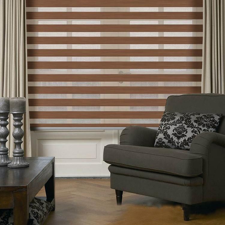 Wholesale UV Protection Zebra Shades Horizontal Hotel Office Window Zebra Blinds