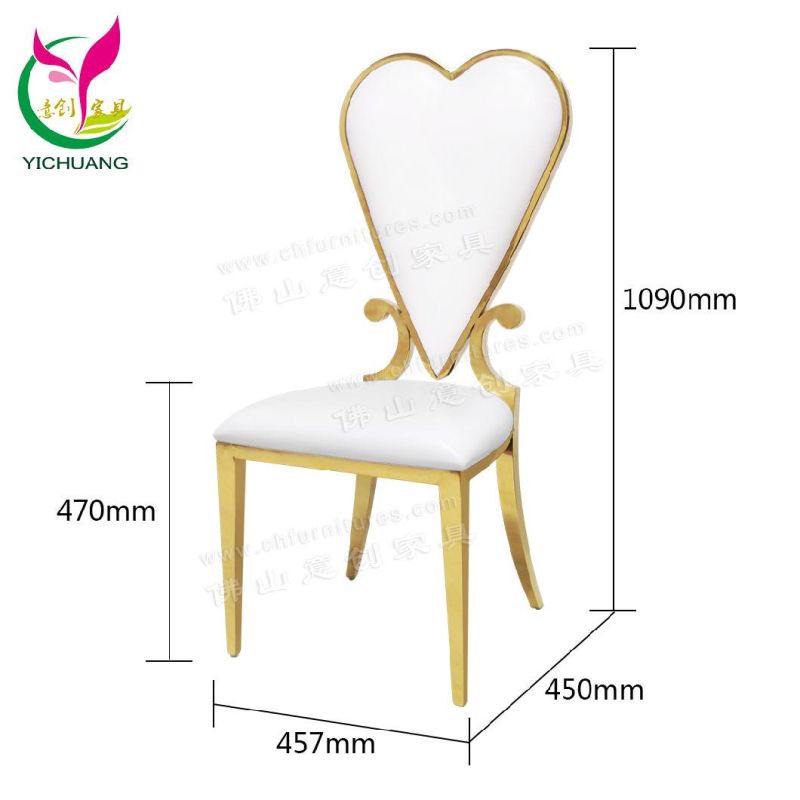 Hyc-Ss72 White Wedding Conference Chair Chairs for Events