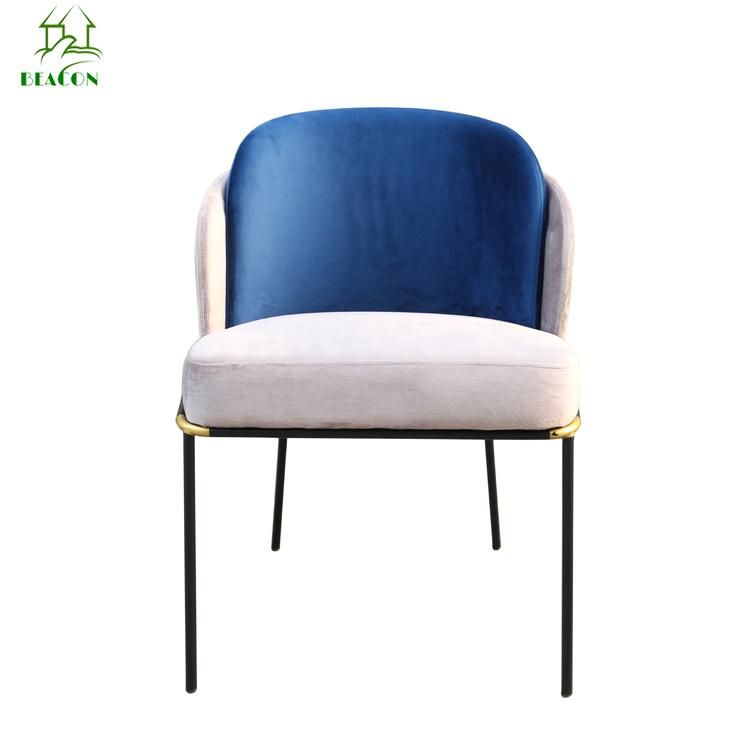 Simple Design Multi Color Velvet Dining Chair