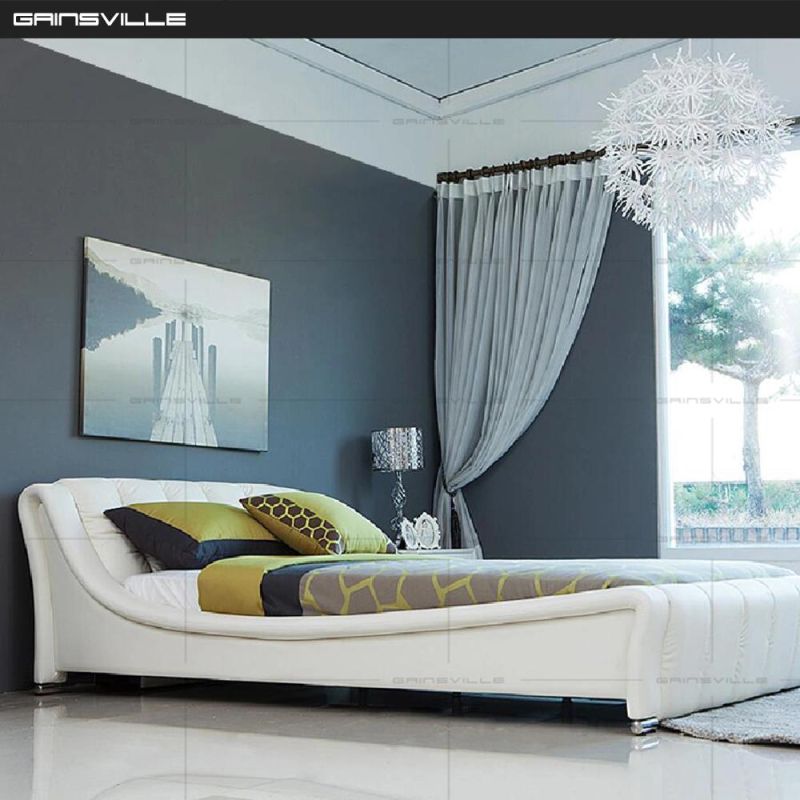 Italy Furniture Luxury Furniture Bedroom Bed Leather Bed King Bed Gc1615