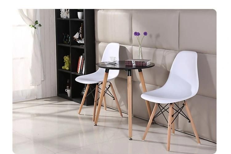 Muebles Classic Fashion Home Furniture Solid Wood MDF 80*80 Round Table for Dining Room