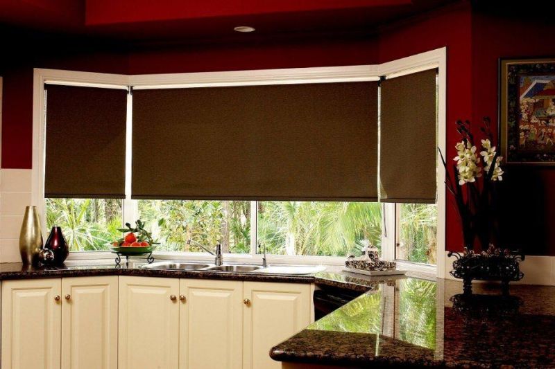 T-Spun Plain Blockout Roller Blind Fabric