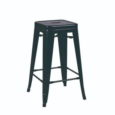 Antique Classic Stacking Outdoor Event Tolix Industrial Metal High Bar Stool for Club Counter