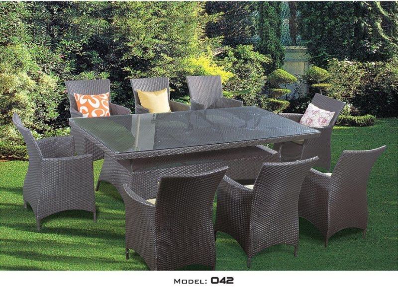 Custom Hotel Villa Patio Furniture Outdoor Coffee Bar Counter Table