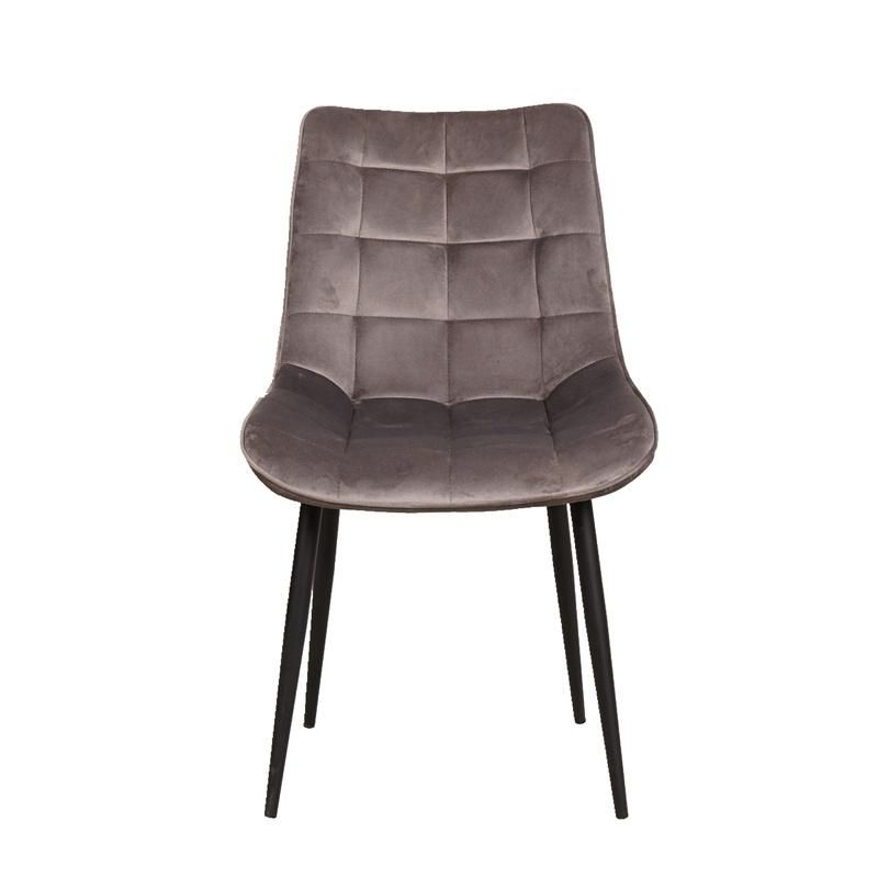 Best Price Home Restaurant Furniture Modern Design Upholstered Fabric Velvet Dining Chair