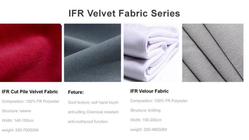 100% Inherently Flame Retardant Polyester Upholstery Sofa Curtain Fabrics