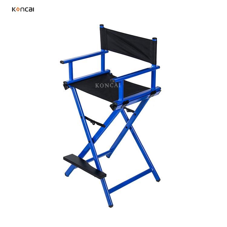 Koncai Manufacture Metal Portable Beauty Chair Folding Hairdressing Student Salon Chair