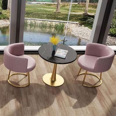 Modern Velvet Upholstered Side Chairs with Soft Velvet Seat Backrest Dining Room Chairs