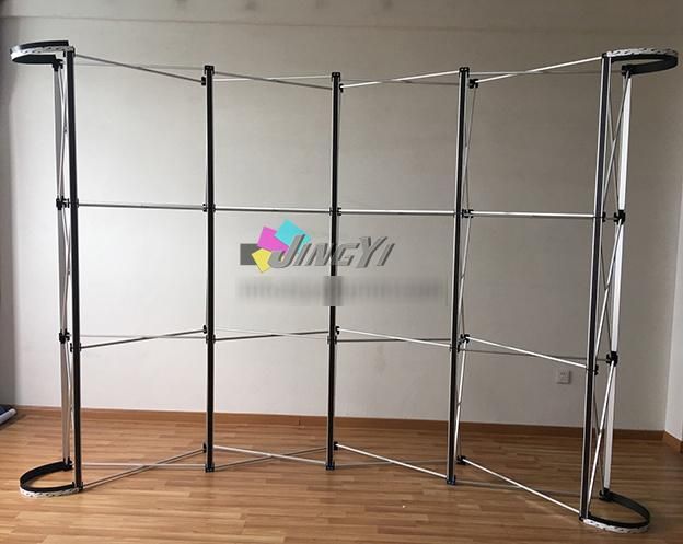 Convenient Recycling Combined Tension Fabric Printed POP UP Exhibition Display Stand