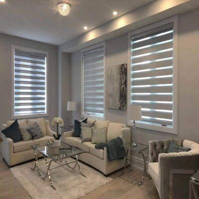 Motorized Zebra Blinds Electric Rainbow Shutters