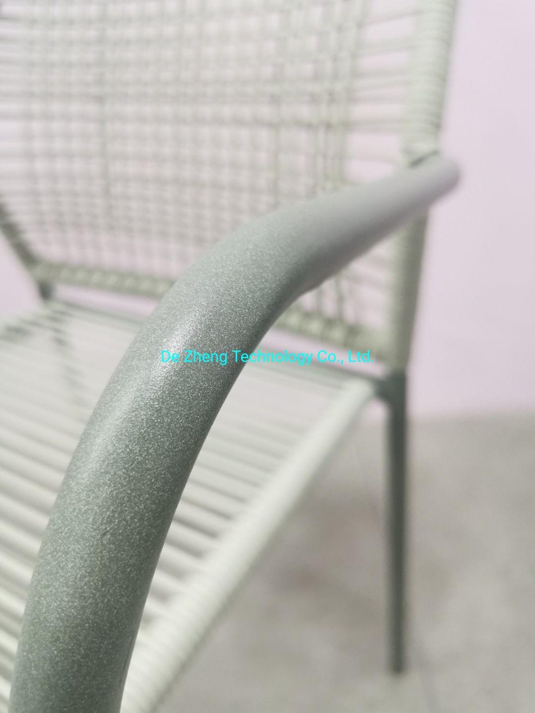 Wholesale Price Aluminum PE Rattan Handcraft Dining Sets 4 Chairs Patio Garden Rattan Modern Balcony Furniture Outdoor