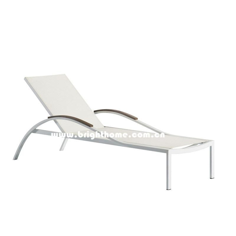 Outdoor Sun Lounger in Textilene