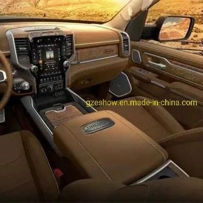 Light Tan Fabric Car Sticker Interior Wrap Vinyl