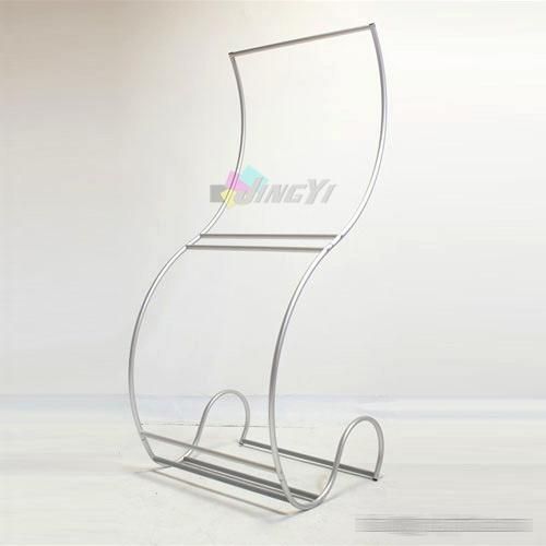 Fabric Pop up fabric Banner Stand Snake/cobra Shape Display Racks