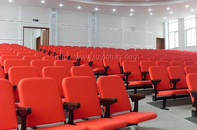 Chinese Factory Juyi Brand Indoor Handmade Upholstery Theater Folded Auditorium Seating