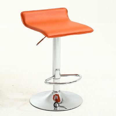 Furniture Factory of Seatings High Barstool Garage Chromed Bar Chair with Low Back