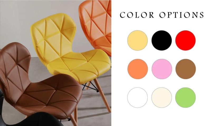 Wholesale Nordic Colorful Stackable Scandinavian Designs Furniture Dining Chair Suppliers