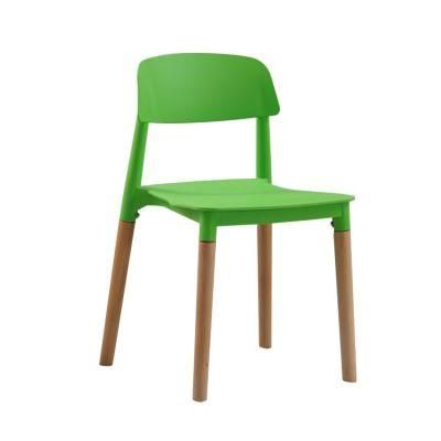 2021 Living Room Nordic Computer Chairs Plastic Coffee Shop Portable Chair Restaurant Dining Room Wooden Chairs