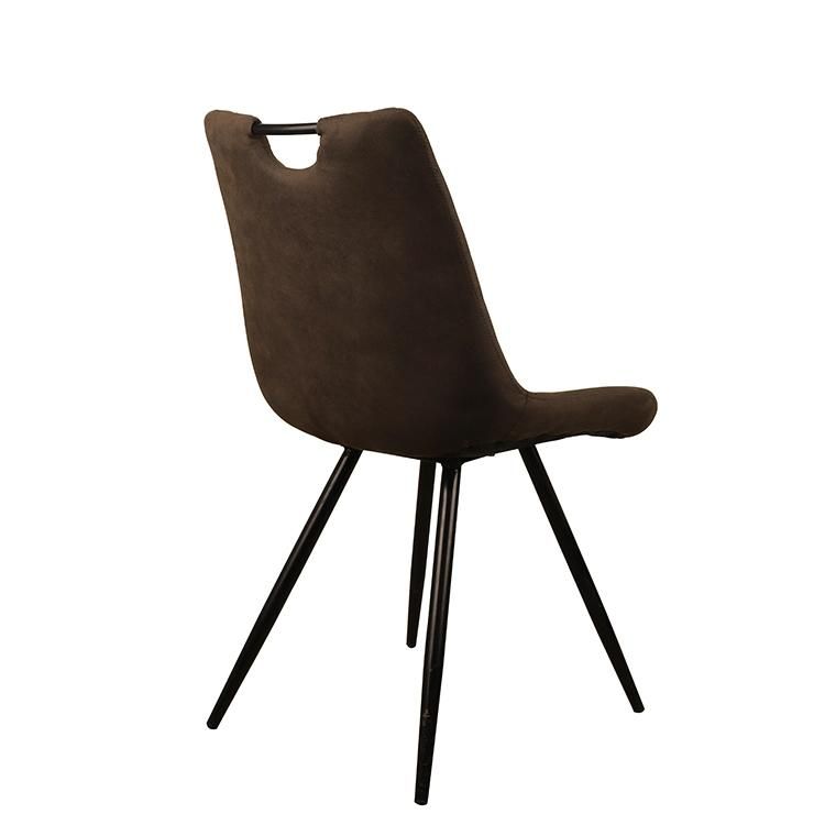 Modern Fabric Metal Frame Dining Chairs for Dining Design