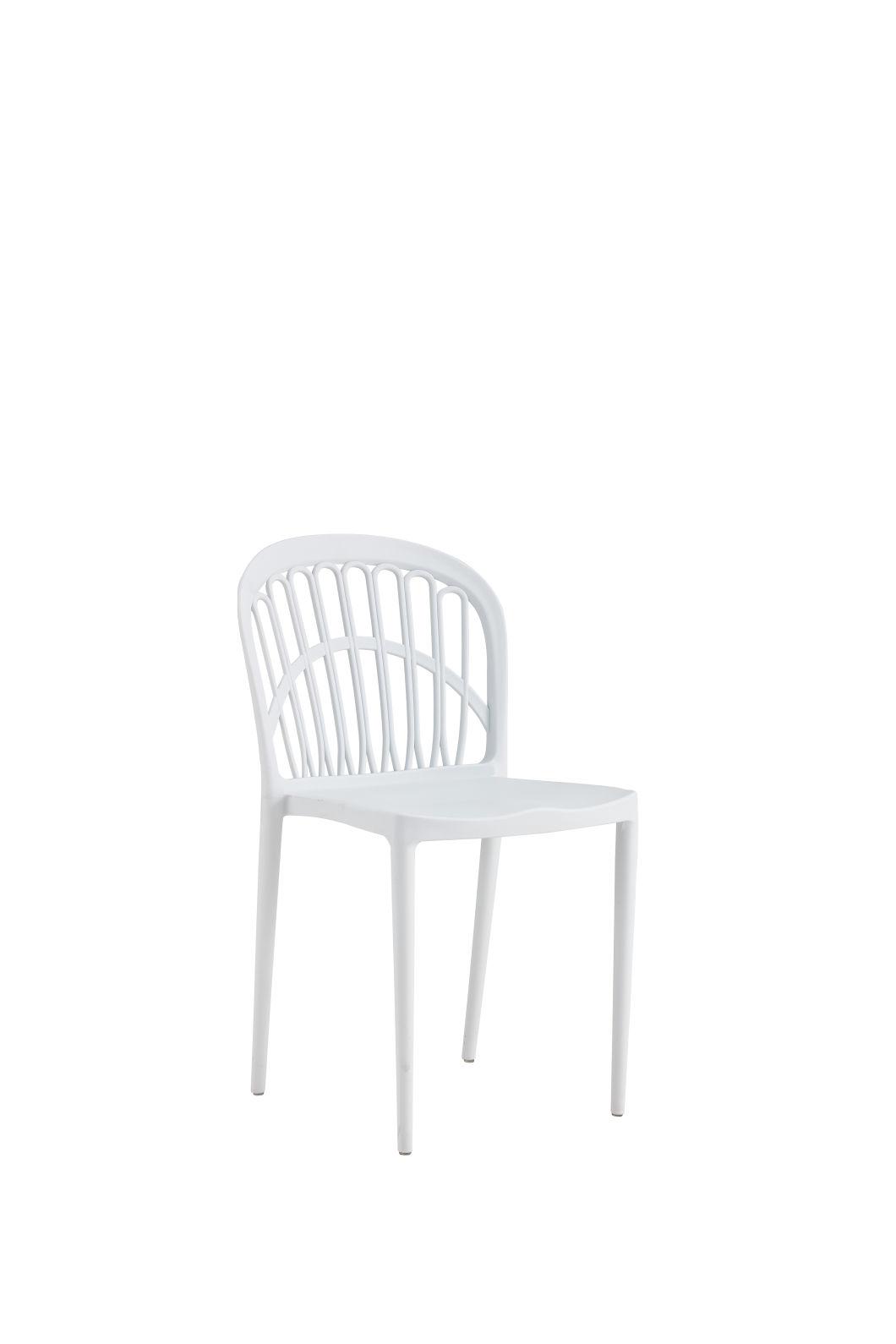 Modern New Design Colorful Backyard Home Furniture Hotel Restaurant Indoor or Outdoor PP Plastic Dining Chair