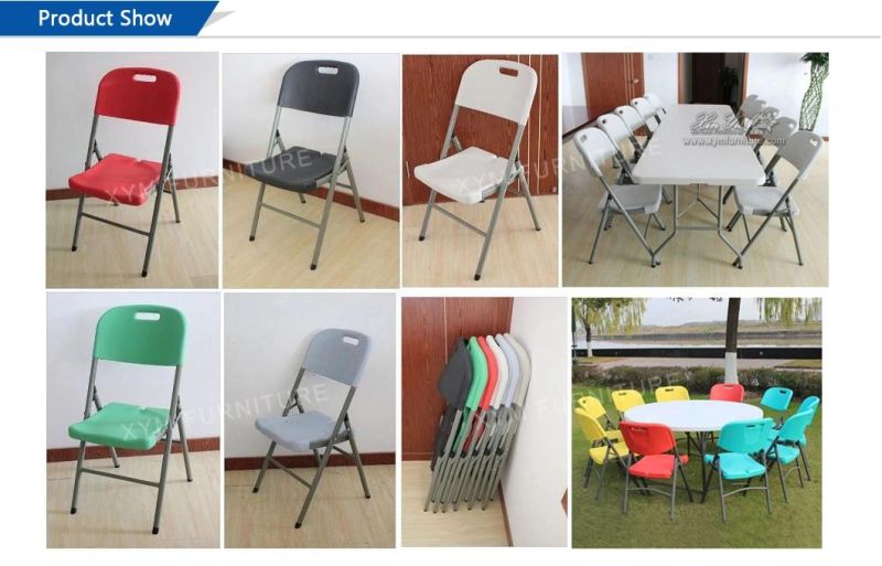 Hot Sale Cheap Outdoor Plastic Used Metal Folding Chair