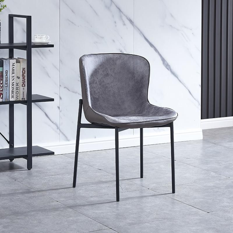 New Modern Design Contemporary Party Metal Leg Chair Cheap Dining Chair