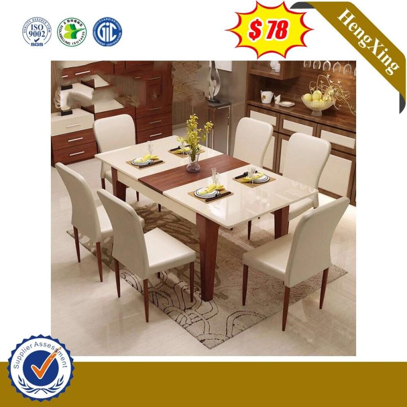 Modern Restaurant Canteen Living Room Wooden Garden Dining Furniture