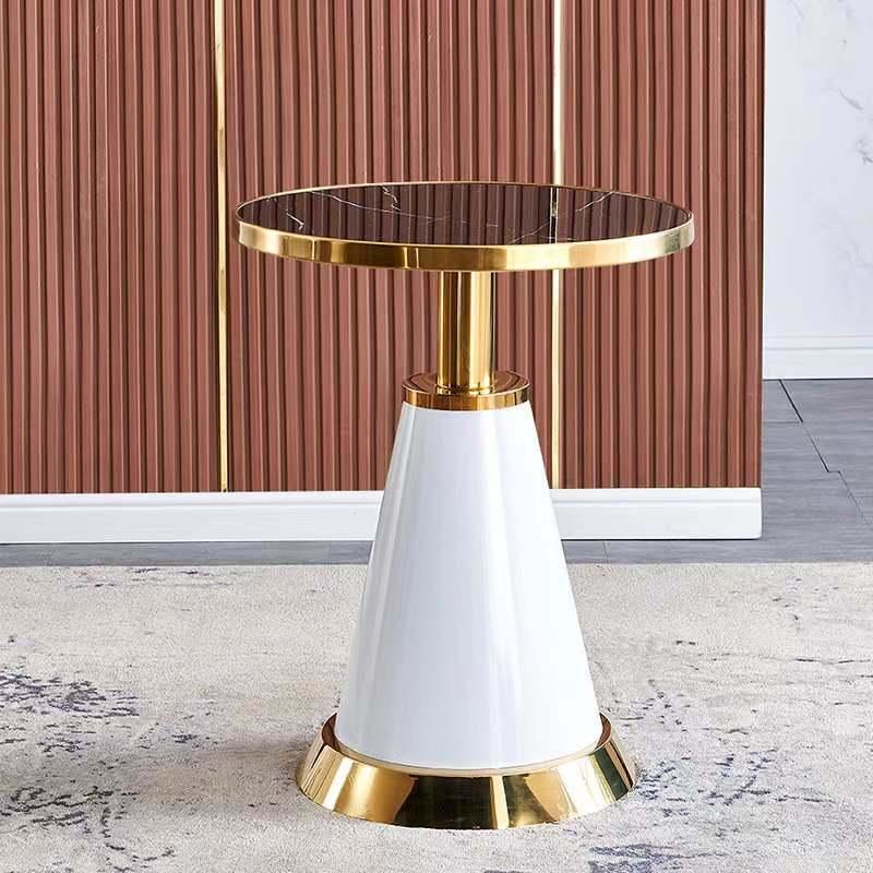 Marble Dining Table Modern Minimalist Small Apartment Dining Table