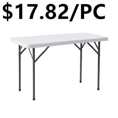 Latest Good Appearance Stacking Restaurant Camping Outdoor Dining Folding Table