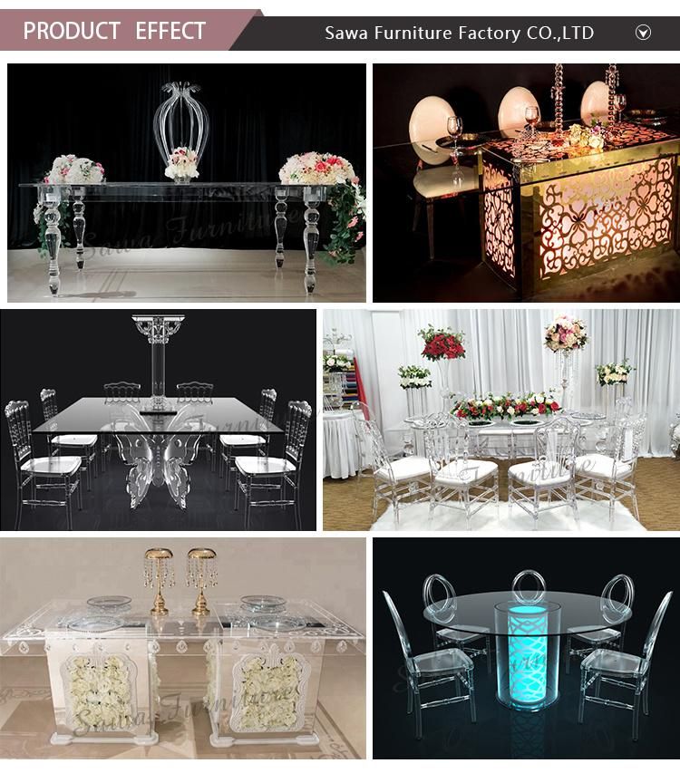 Wholesale Restaurant Hotel Furniture Wedding Event Clear Elegant Tiffany Chair