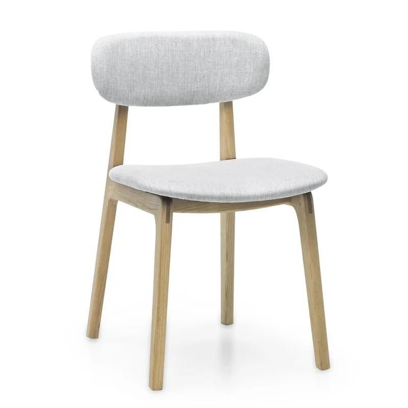 Hot Selling Wood Dining Chair Solid Beech/Ash/ Oak /Walnut/Cherry Bistro Wood Chair Dining Rental Wedding Party Event Meeting Upholstered Fabric Modern Chair