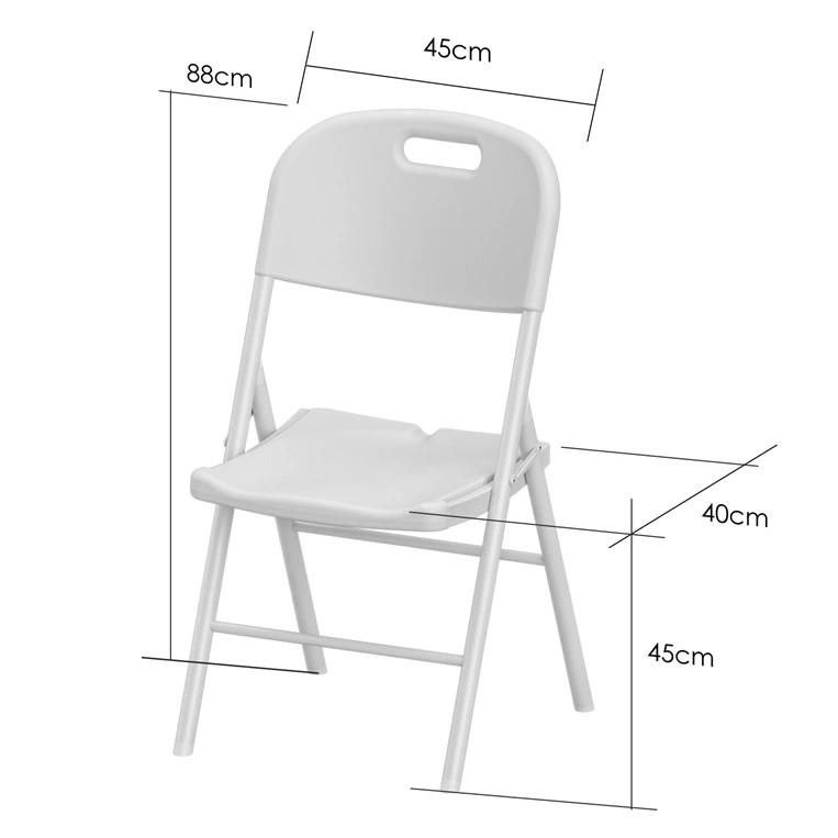 Newest Indoor Outdoor Conference Plastic Metal Aluminum Lightweight Folding Chair