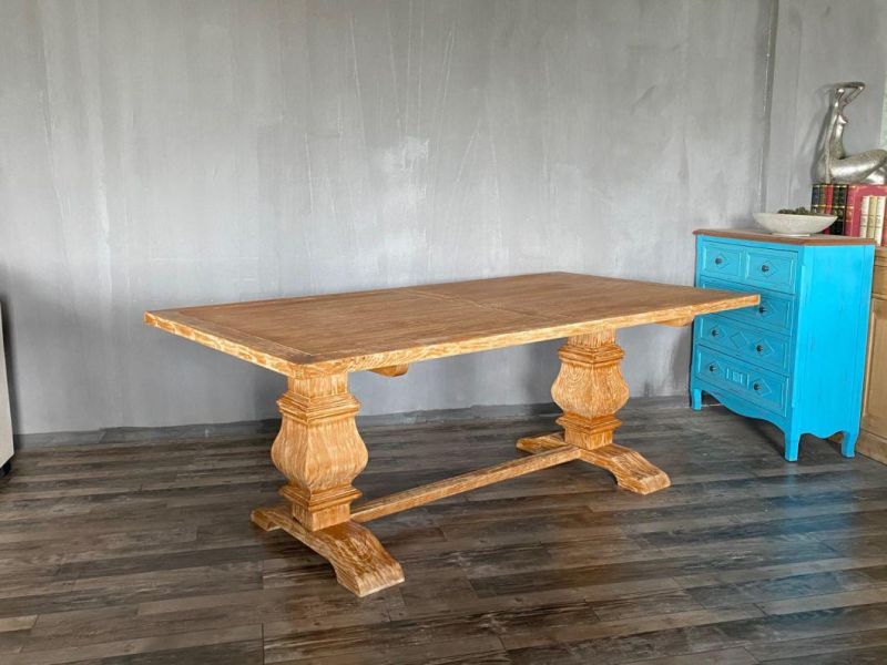 New Antique Wood Hotel Home Modern Dining Living Room Tables Furniture Table