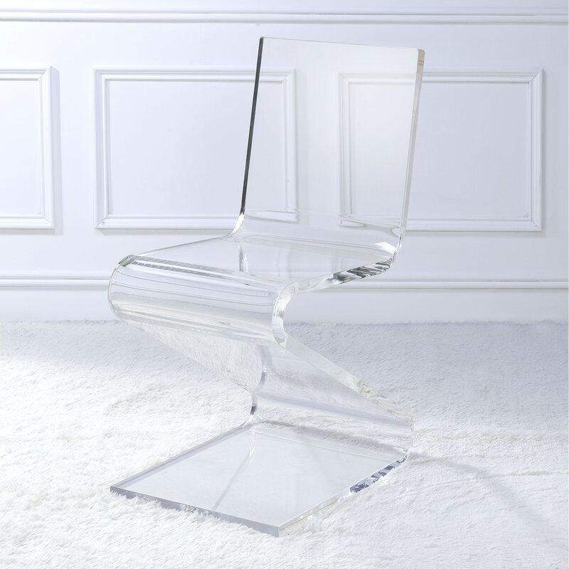 Nordic Ins Ghost Chair Devil Very Hot Plastic Crystal Acrylic Transparent Makeup Wedding Chair