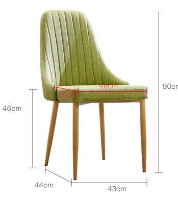 Supply Cheap Dining Chair Velvet Designer Dining Kitchen Modern Furniture Metal Upholstered Leather Chair