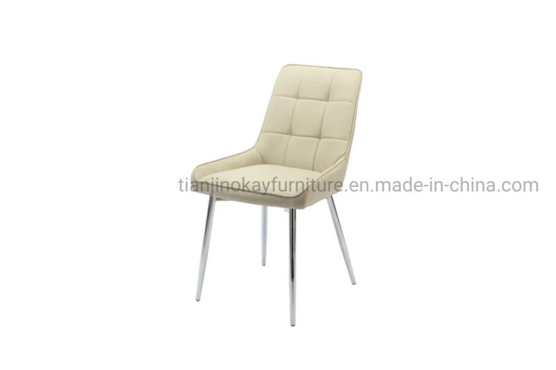 Hot Sale Home Furniture Luxury Modern Metal Legs Velvet High Quality Design Dining Chair