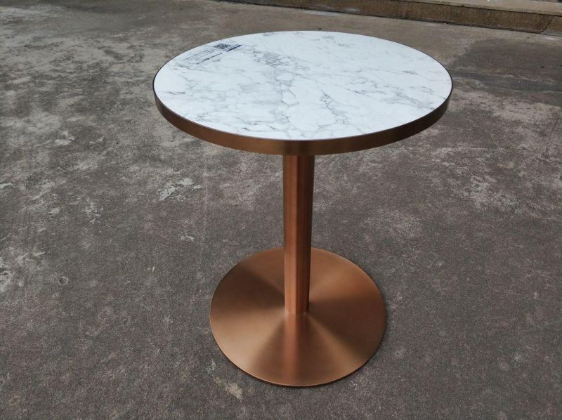 Modern Table with White Marble Top Cheap Wooden Table Top