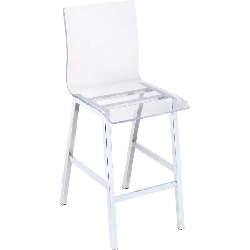 Cheap MID Century Furniture Modern Armless Polycarbonate Dining Chair Crystal Transparent Plastic Clear Acrylic Ghost Chair