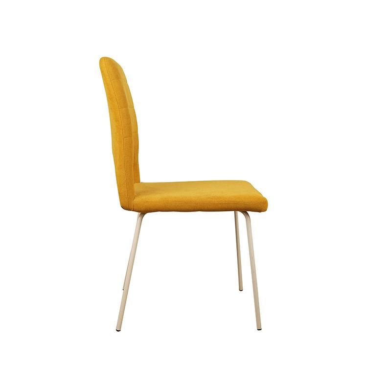 New Style Colorful Cheap Price Fabric Dining Chair