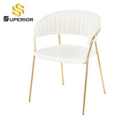 Wholesale Low Price English Style PU Leather Upholstered Dining Chair